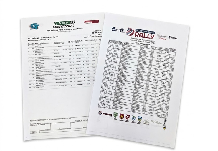 race results